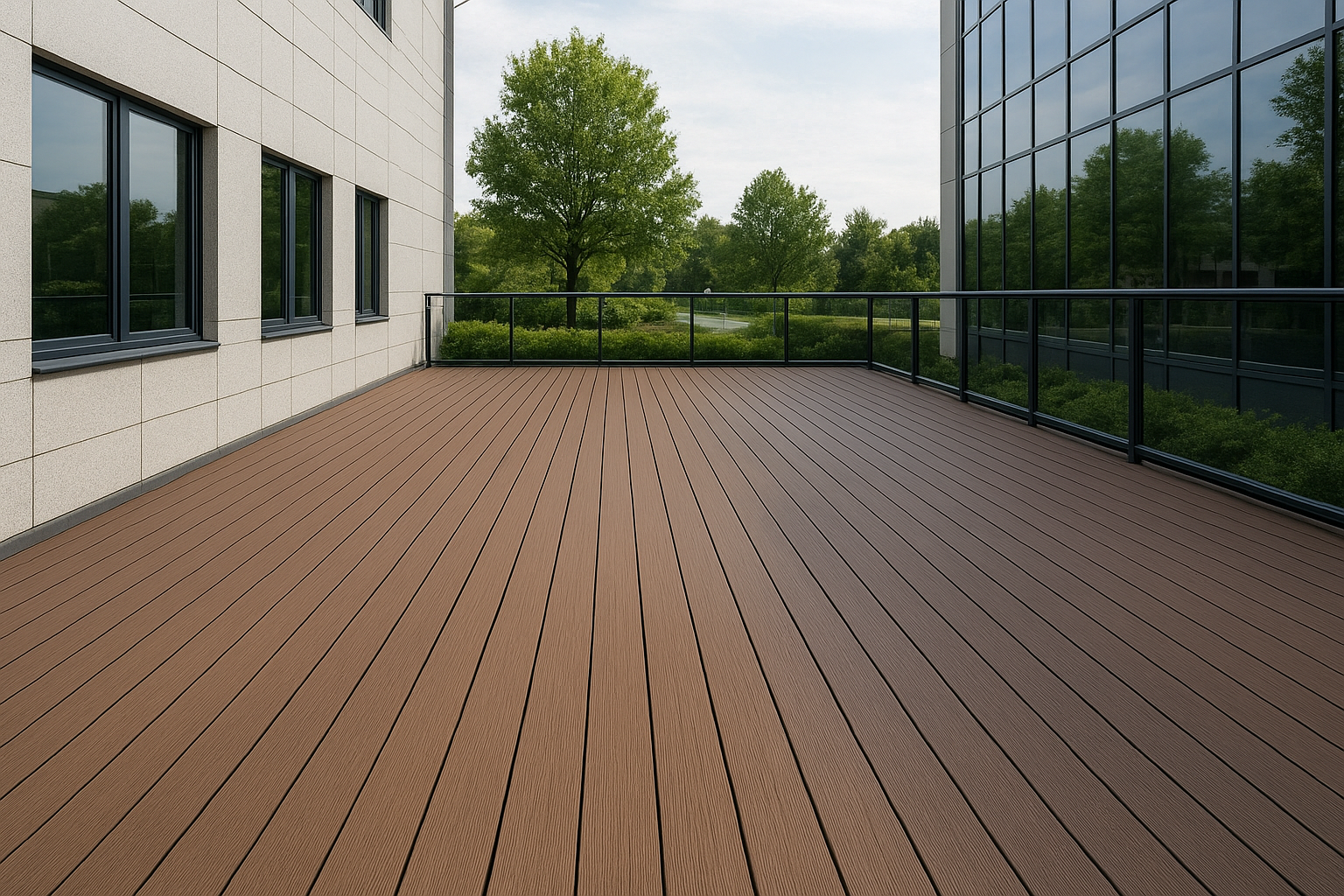wpc coutdoor decking in chattarpur Delhi